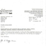 East Lothian Letter